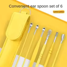 6 Pcs Ear Pick Ear Wax Removal Kit