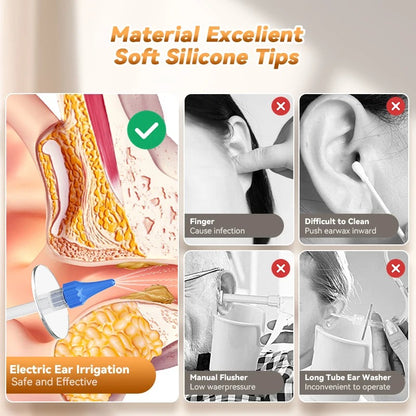 Ear Wax Removal Manual Ear Irrigation Flushing System
