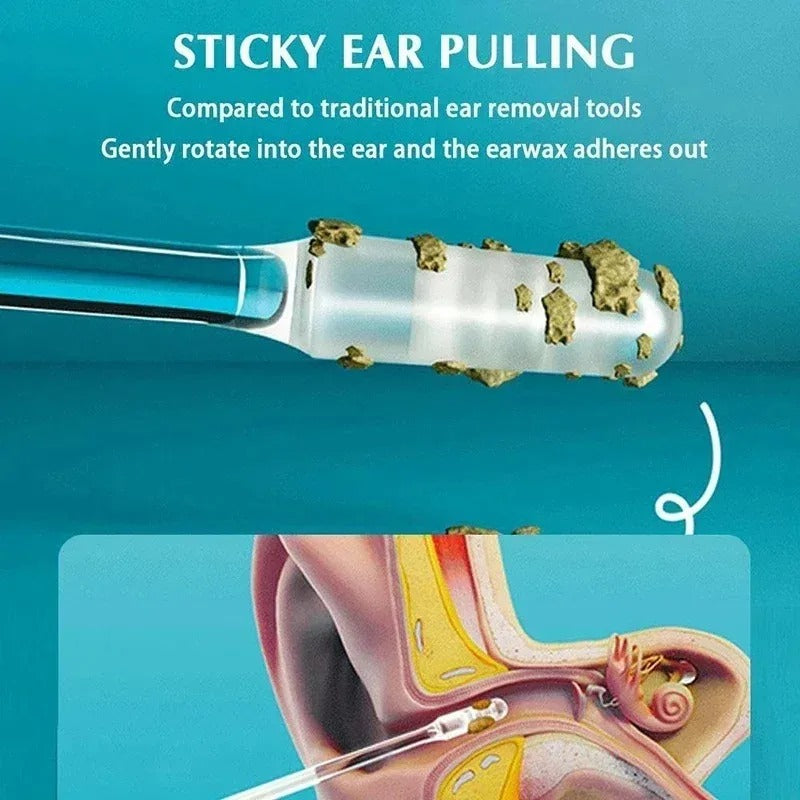Sticky Ear Digger Tool Ear Wax Cleaner