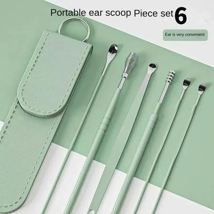 6 Pcs Ear Pick Ear Wax Removal Kit