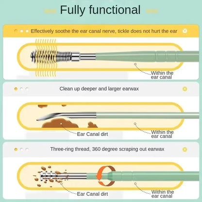 6 Pcs Ear Pick Ear Wax Removal Kit